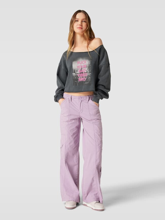 

Брюки-карго с боковыми карманами модель "Лето" BDG Urban Outfitters, фиолетовый