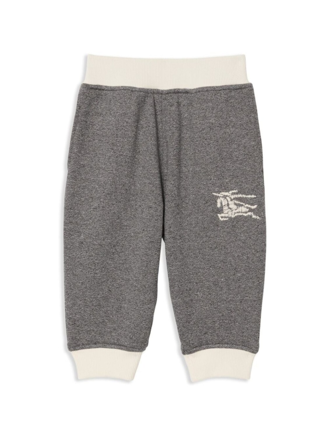 

Детские хлопковые спортивные штаны Burberry Burberry Kids, серый