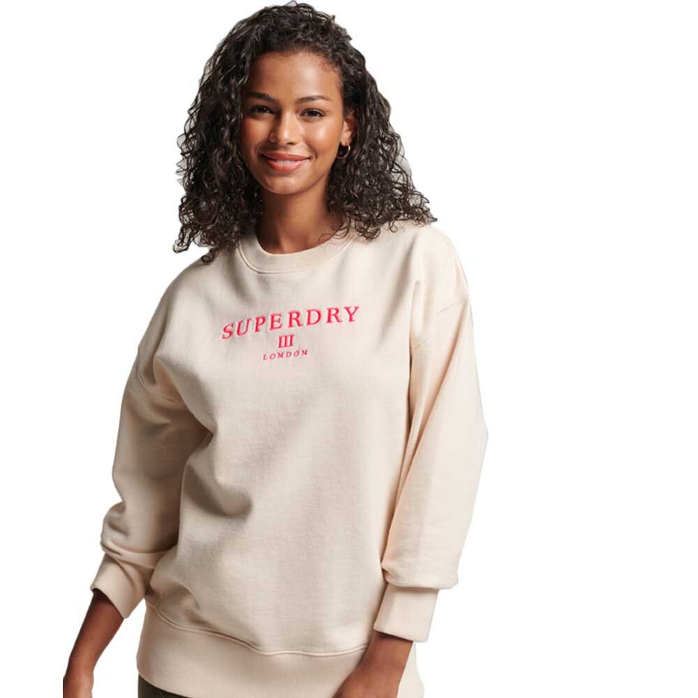 

Толстовка Superdry Code Heraldry, бежевый