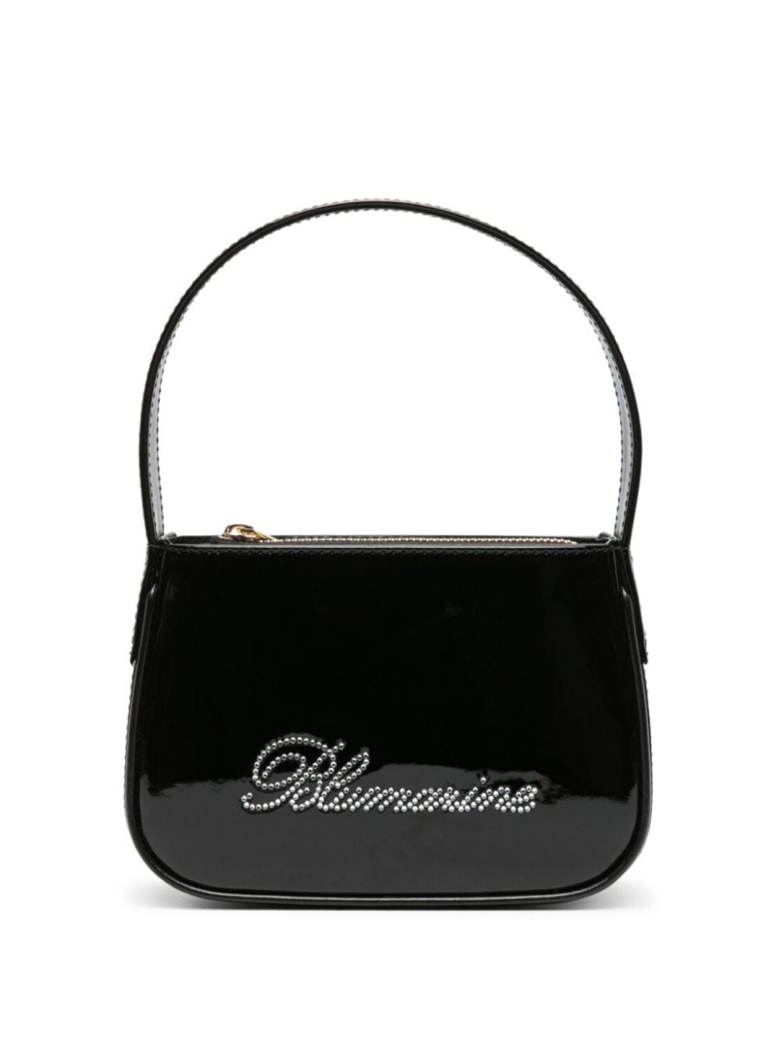 

Сумка на плечо со стразами Blumarine, черный