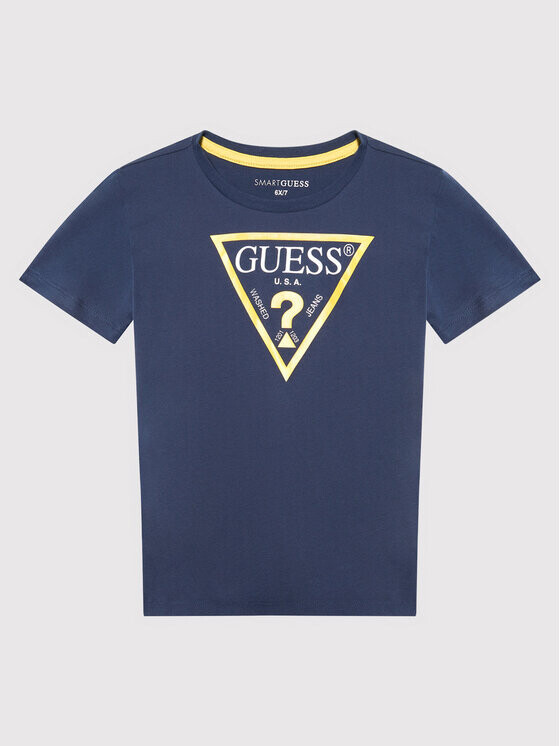 

Футболка стандартного кроя Guess, синий