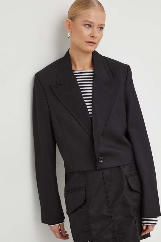 

Куртка из сырой шерсти G-Star G-Star Raw, черный