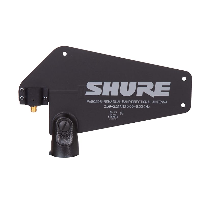 Микрофон Shure Shure PA805DB-RSMA Passive Dual Band Directional Antenna shure ua860swb 470 1100mhz полуволновая антенна для всех приемников shure