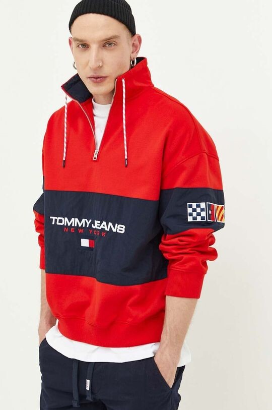 

Толстовка Tommy Jeans, красный