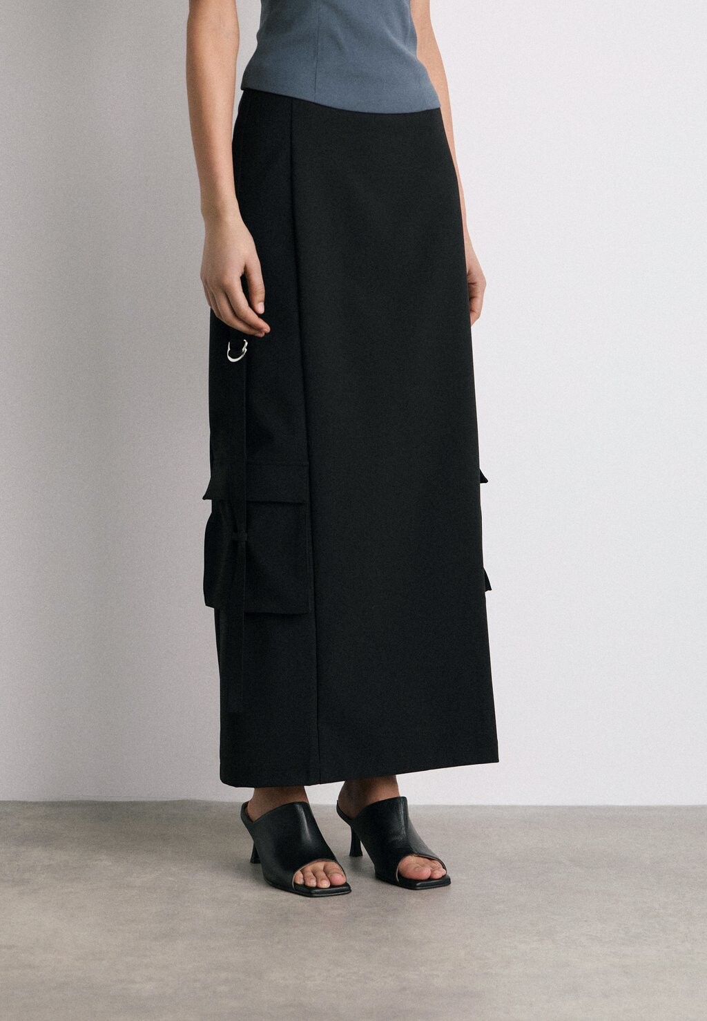 

Юбка макси SKIRT Gestuz, черный