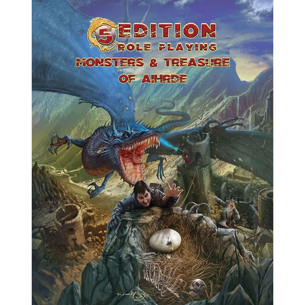 

Ролевая игра Troll Lord Games Monsters & Treasure of Aihrde (D&D 5E Compatible)