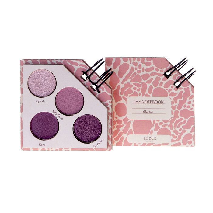 

Тени для век Paleta de Sombras Notebook Eyeshadow Le Due Make Up, Music