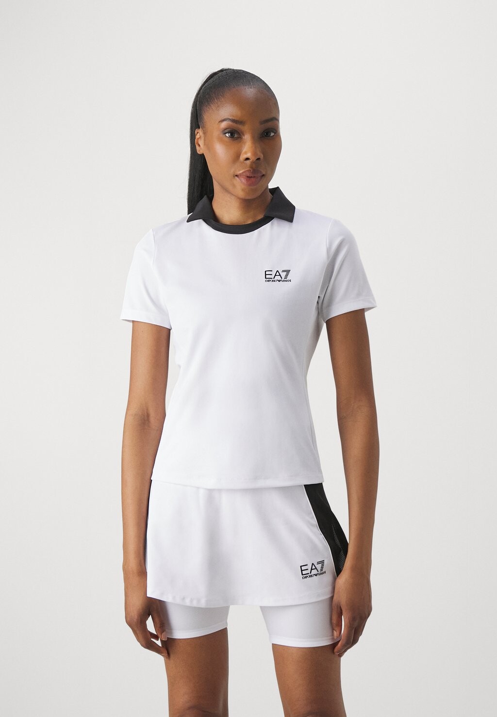 

Рубашка-поло FREESTYLE EA7 Emporio Armani, цвет white