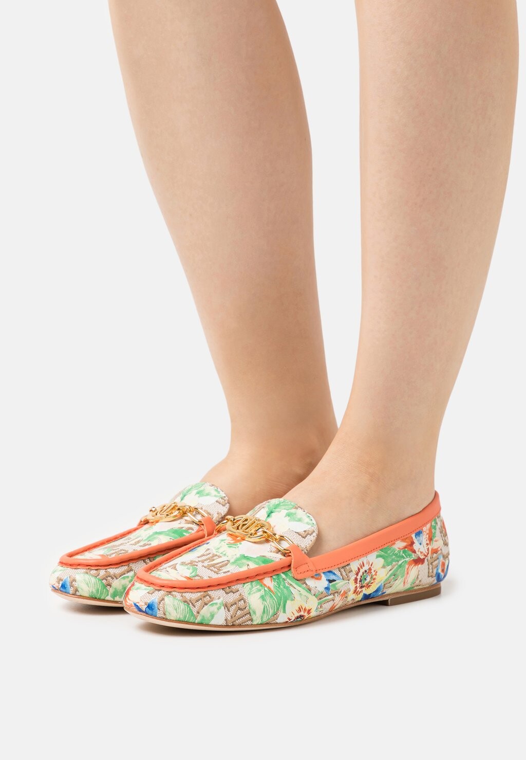 

Лоферы Lauren Ralph Lauren, коралл