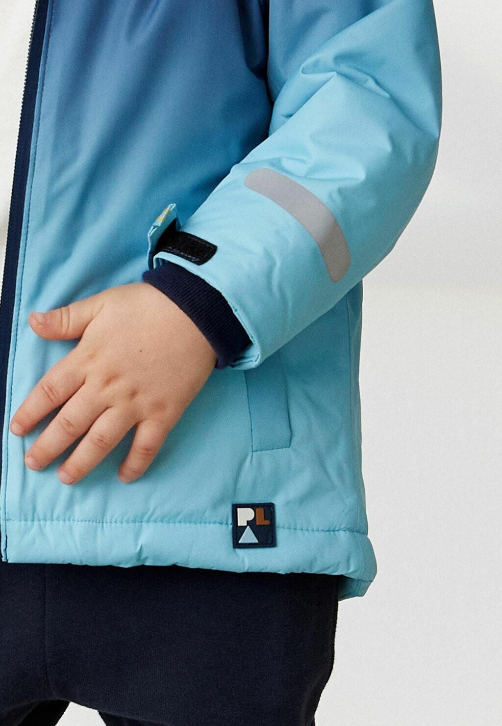 

Зимнее пальто WATERPROOF FLEECE LINED COAT Next, цвет blue dip dye
