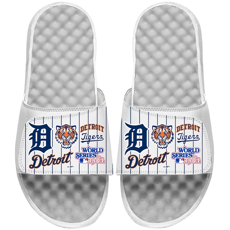 

Шлепанцы ISlide Detroit Tigers, белый