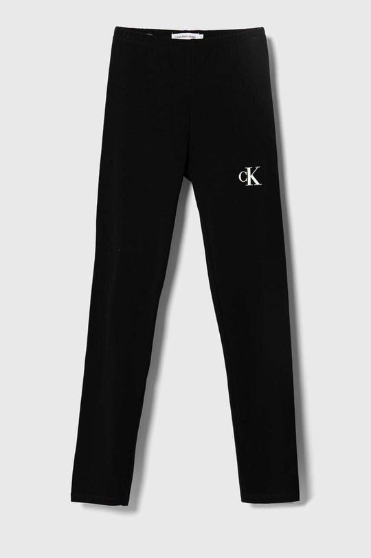 Леггинсы для детей Calvin Klein Jeans, черный фото