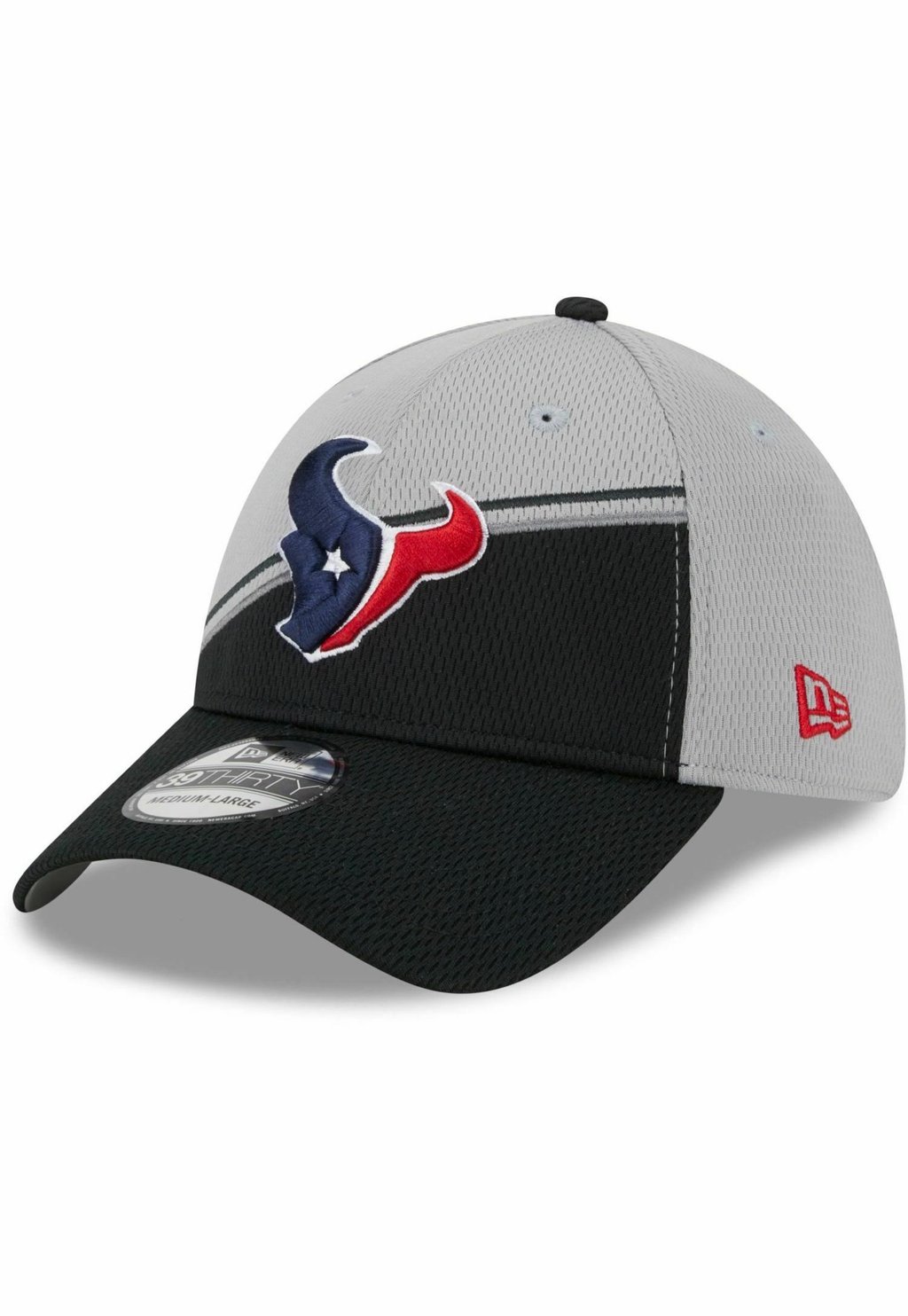 

Бейсболка 39THIRTY SIDELINE 2023 HOUSTON TEXANS New Era, цвет grey