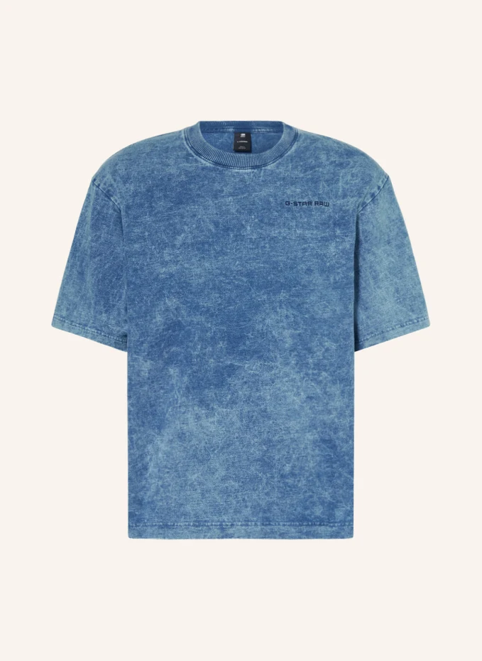 

Футболка индиго boxy G-Star Raw, синий