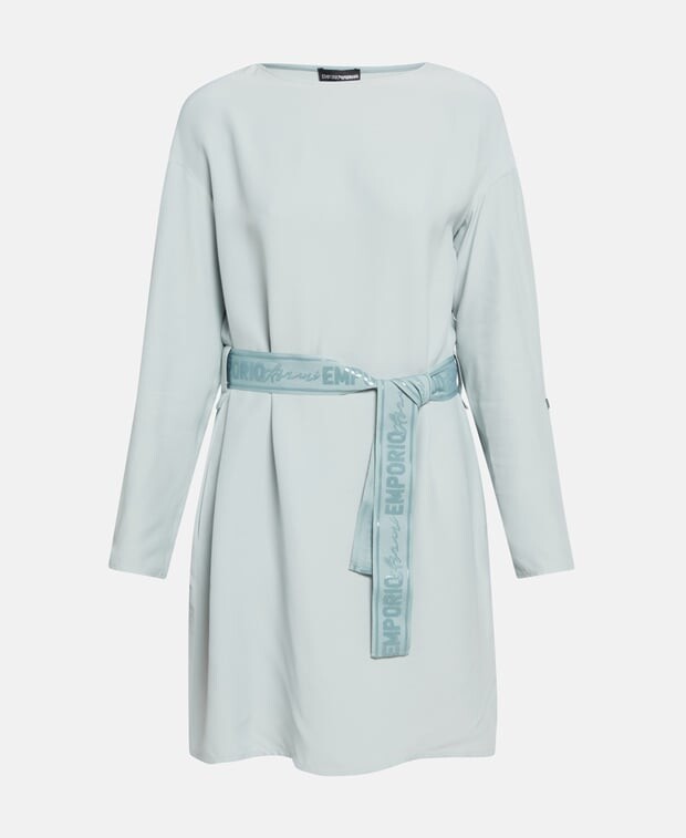 

Повседневное платье Emporio Armani, светло-серый
