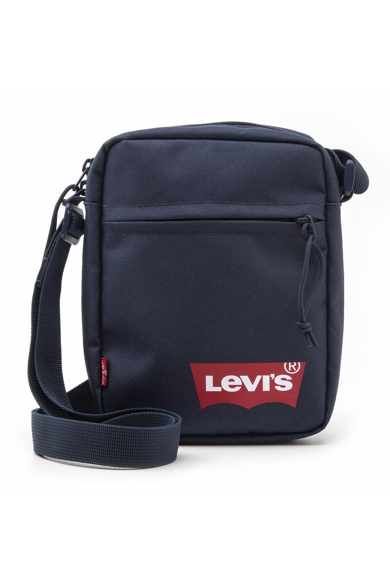 Мини-сумка через плечо (красная «летучая мышь») Levi's, темно-синий