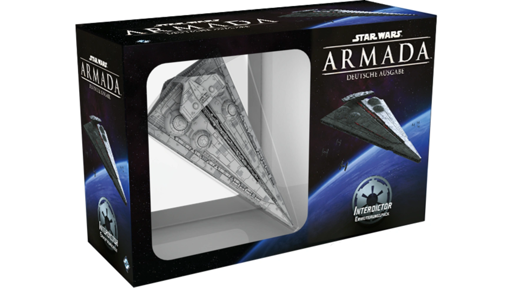 Fantasy Flight Games Star Wars: Armada Interdictor Пакет расширения НЕМЕЦКИЙ