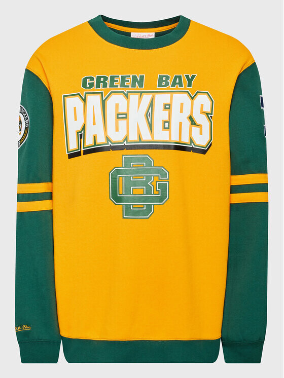 

Толстовка обычного кроя Mitchell & Ness, желтый