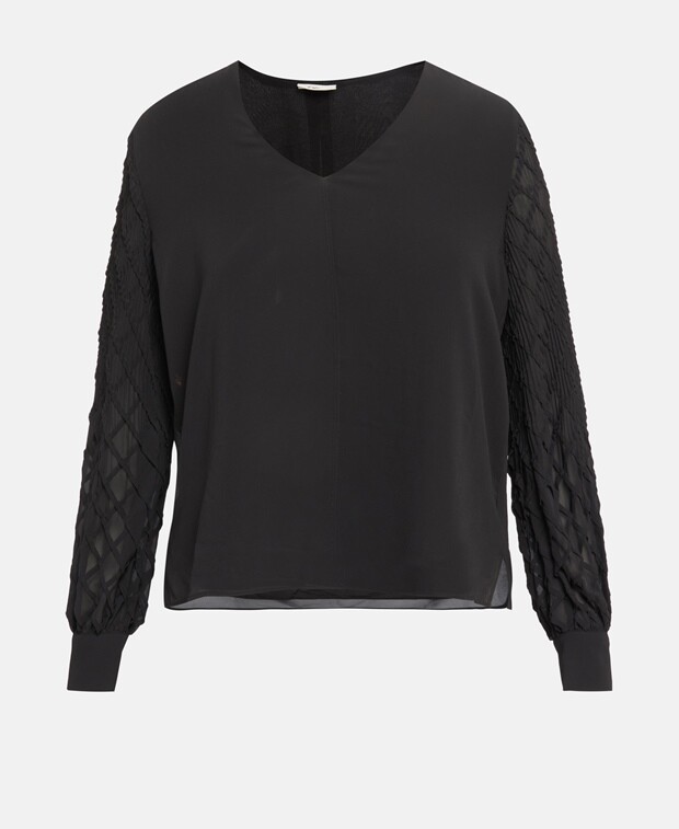 

Рубашка блузка S.Oliver Black Label, черный