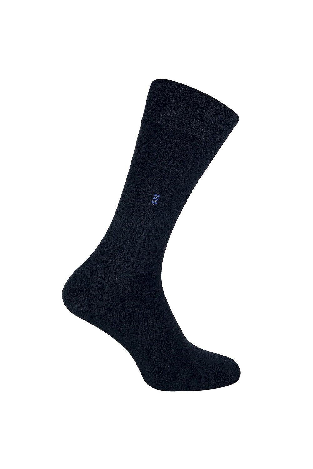 

Дышащие деловые носки с бамбуковым узором Sock Snob, синий