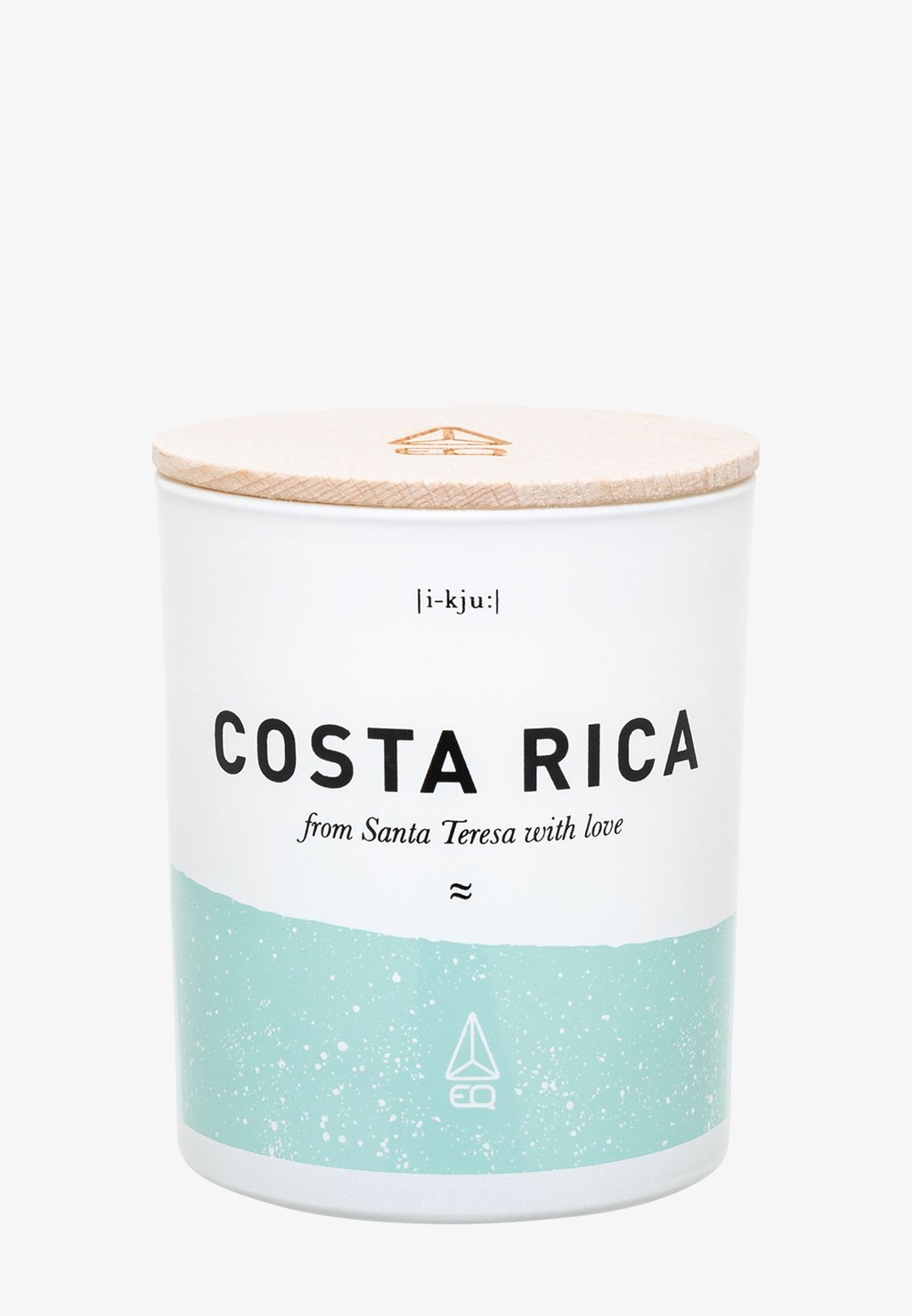 цена Ароматическая свеча Bougie Parfumee Candle Costa Rica EQ, белый