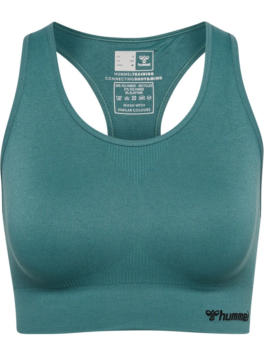 

Спортивный бюстгальтер Hummel TIF SEAMLESS, дымчатый синий
