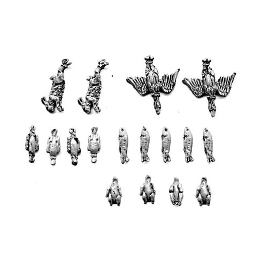 

Игра и рыба, Historical Miniatures - Medieval - Accessories (28mm) (Mirliton SG)
