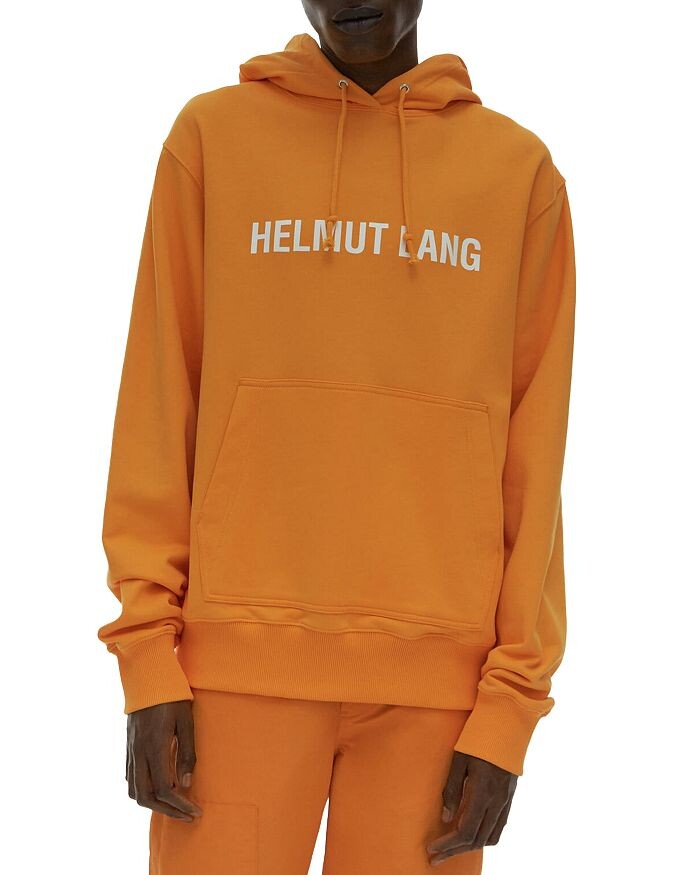 

Худи из хлопка с логотипом Helmut Lang