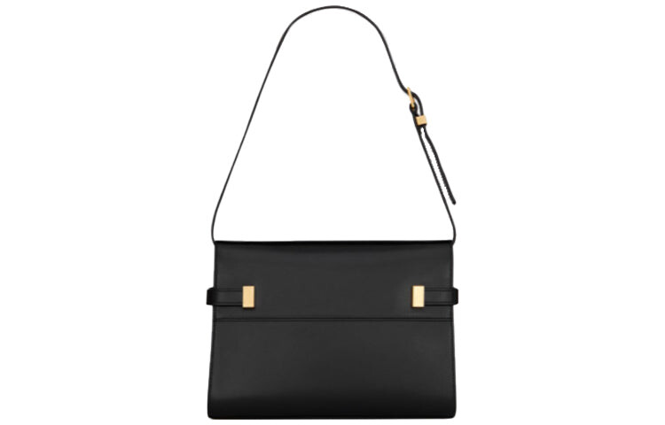 

Сумка женская Saint Laurent Manhattan кожаная, чёрный