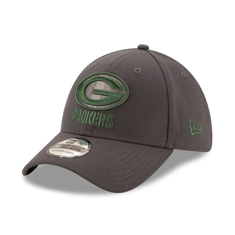 

Бейсболка New Era Green Bay Packers, графитовый