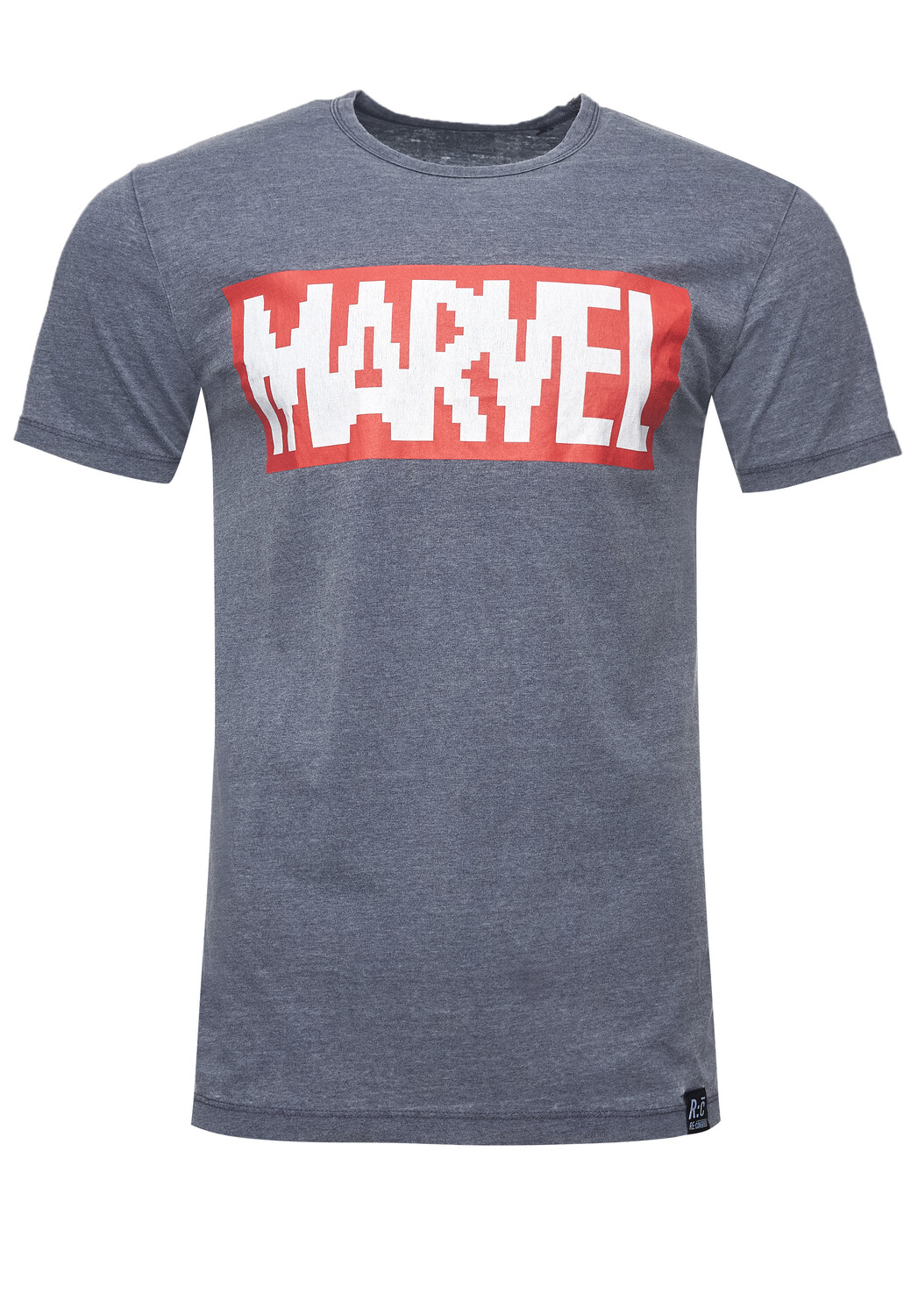

Футболка Recovered Marvel Pixel Logo, синий