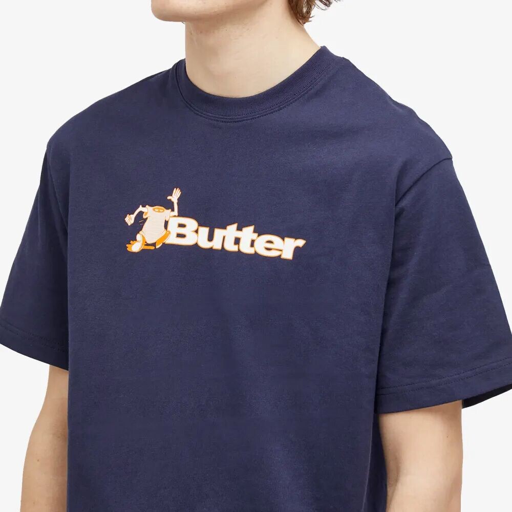 

Butter Goods Футболка с логотипом, синий
