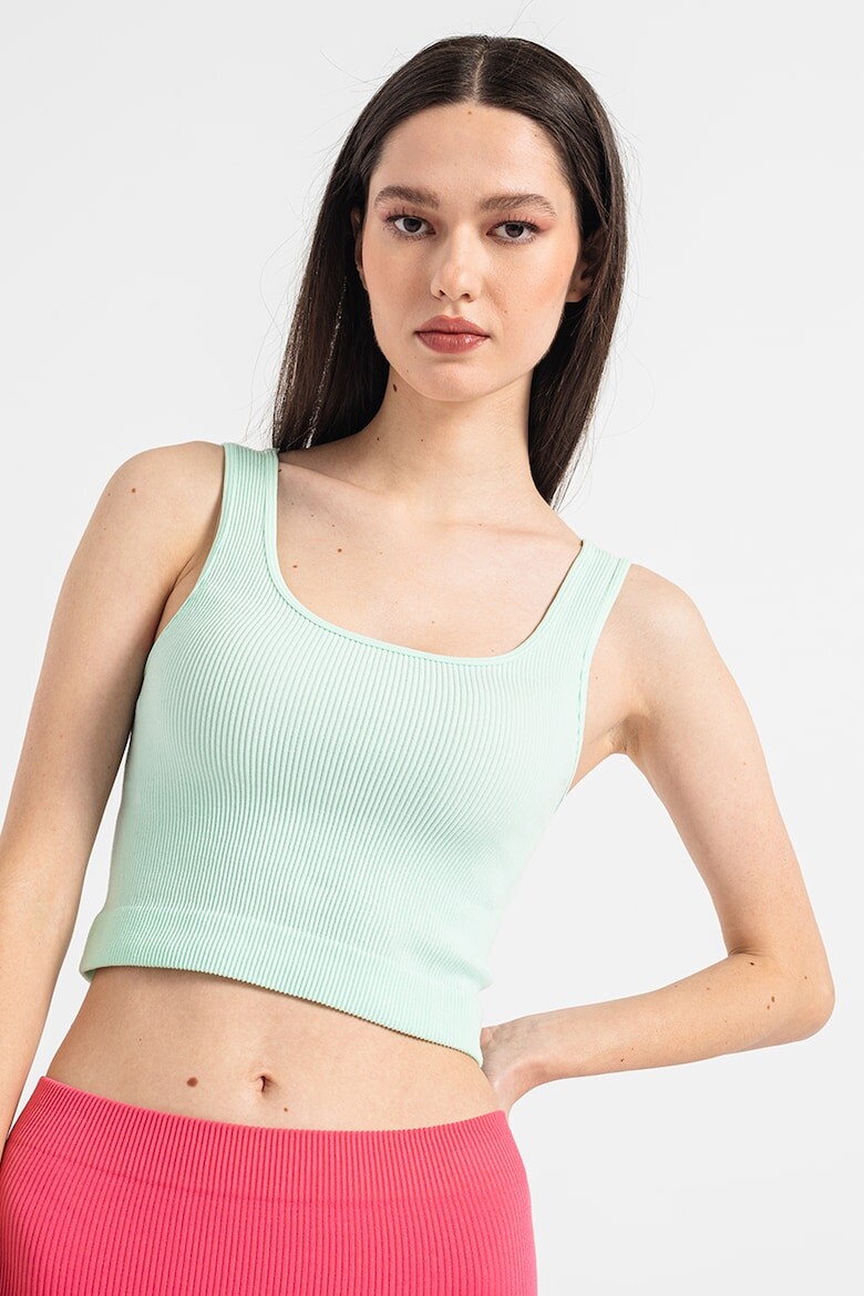 

Укороченный топ Eve с ребристой отделкой Vero Moda, зеленый