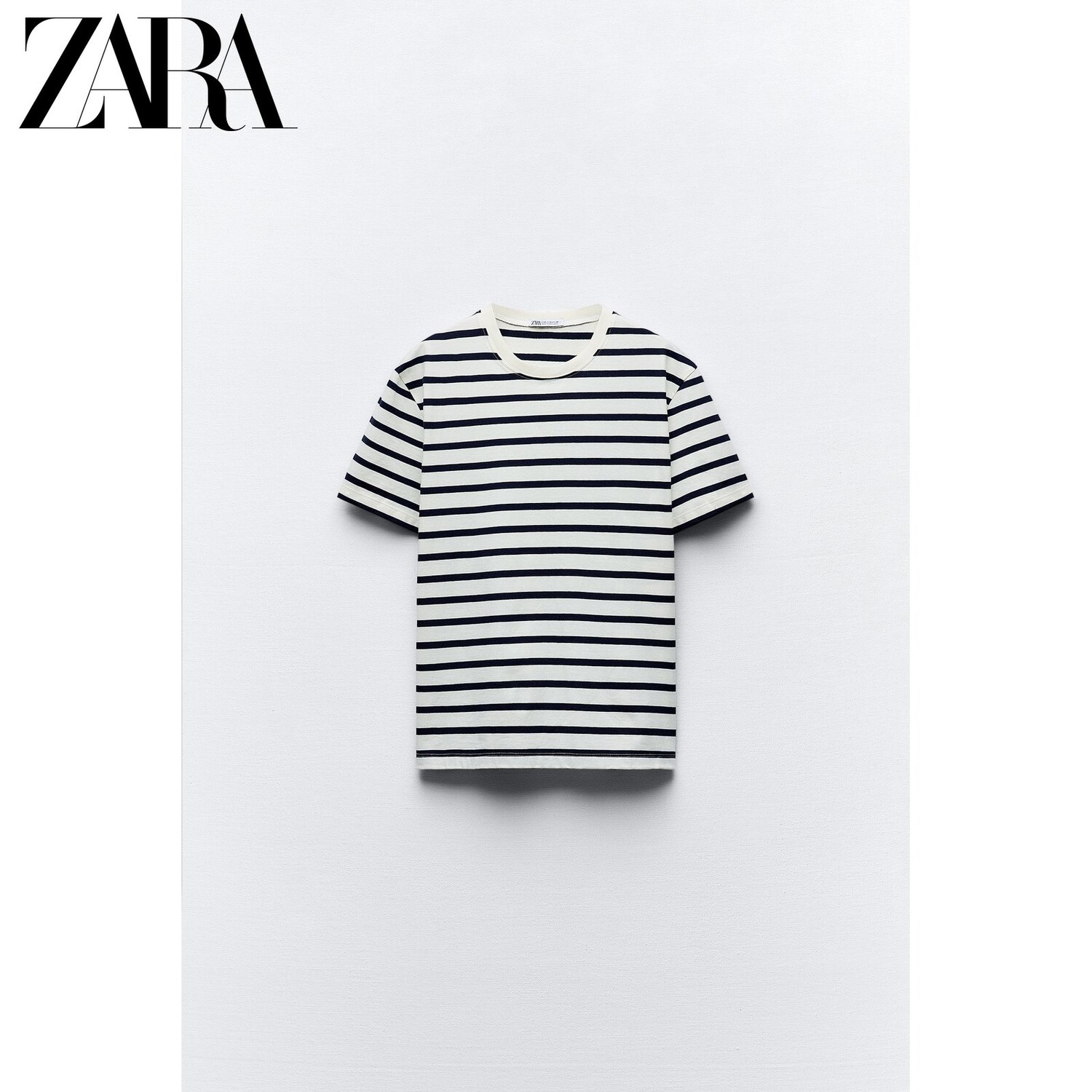 

Футболка женская Zara в полоску, белый