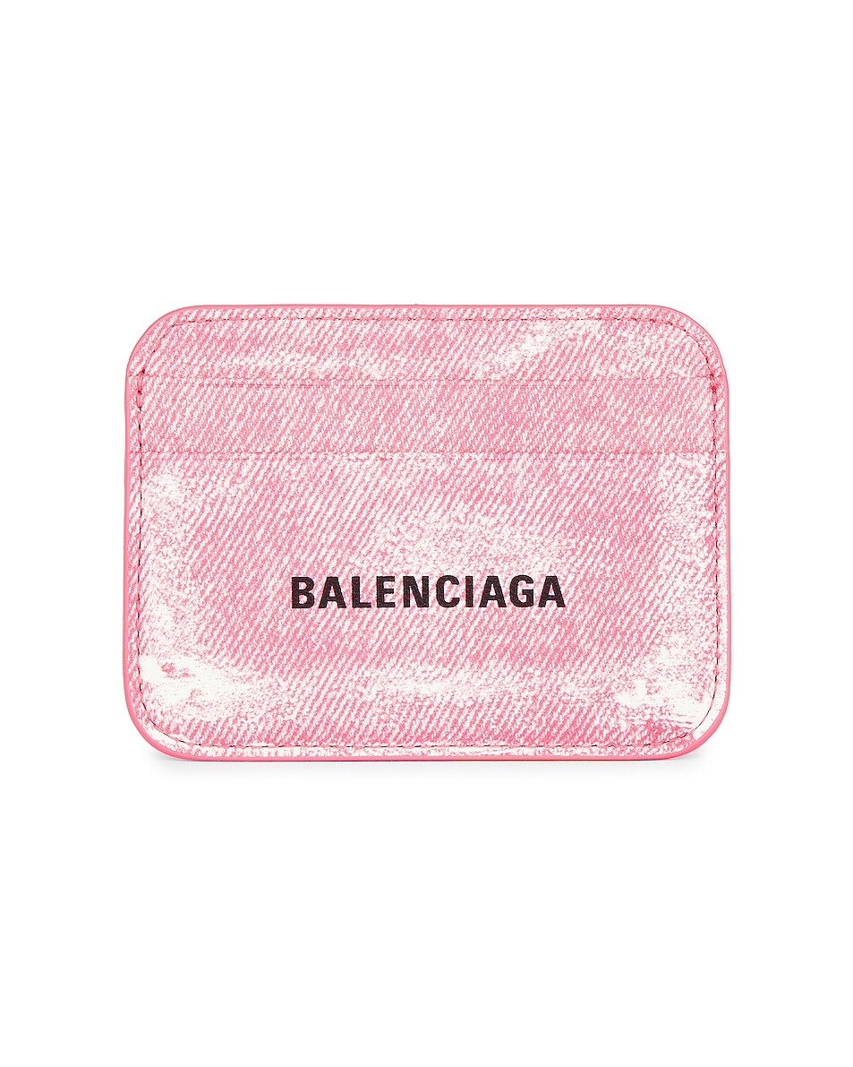 

Сумка Balenciaga Cash Card Holder, цвет Denim Pink & Black