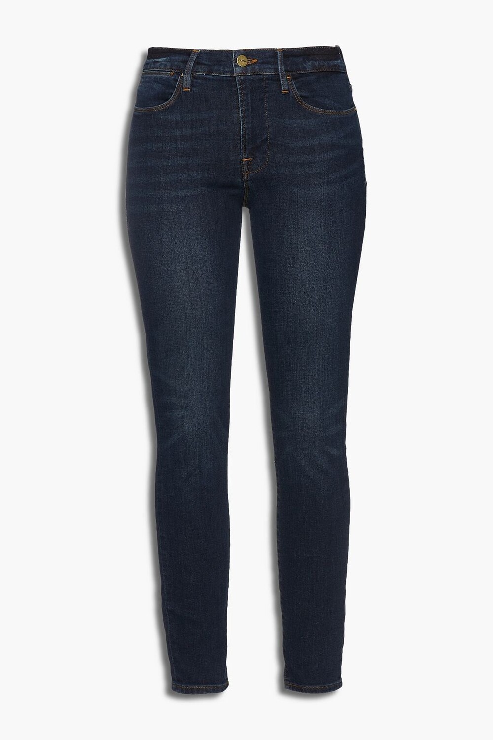 

Джинсы скинни Le High Skinny с высокой посадкой FRAME, синий