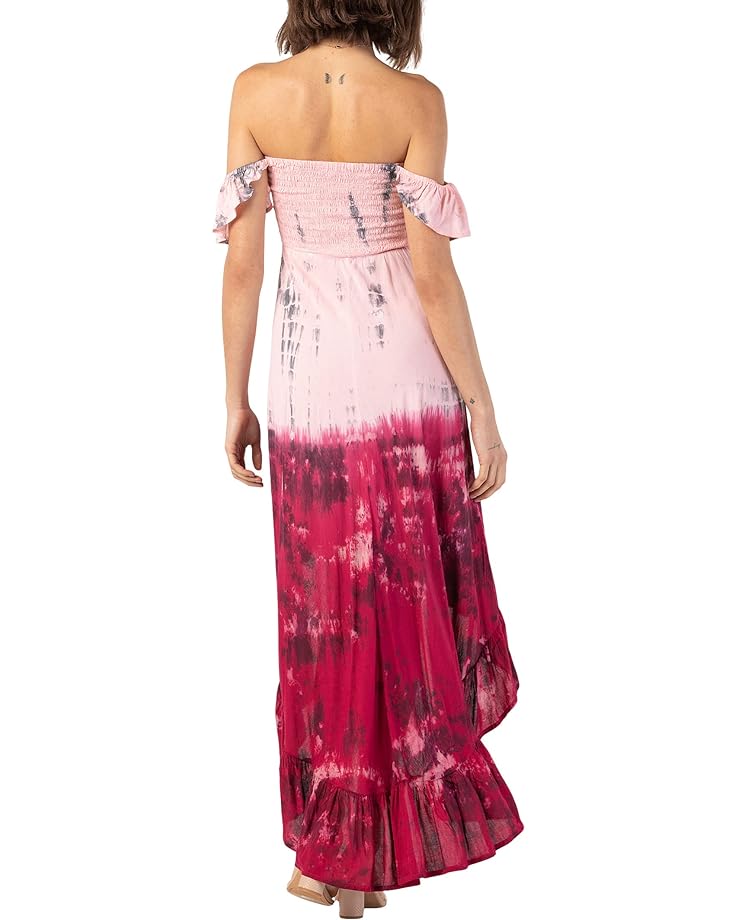 Платье Tiare Hawaii Brooklyn Maxi Dress, цвет Pink Maroon Leo