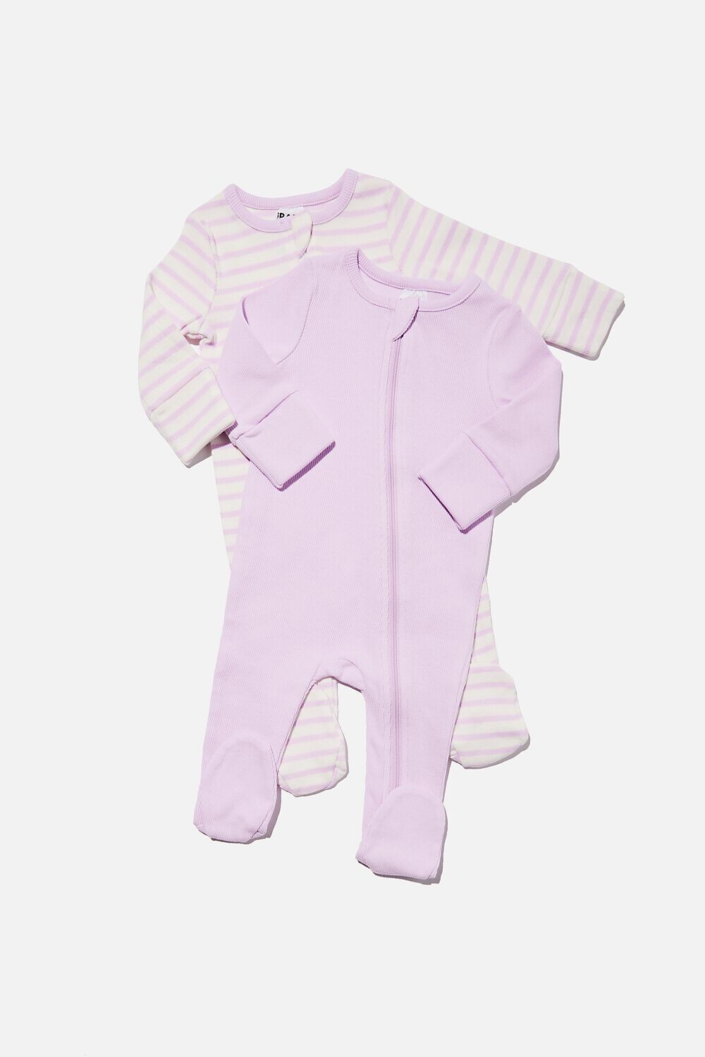 

Комплект из 2 комбинезонов Essentials на молнии США Cotton On