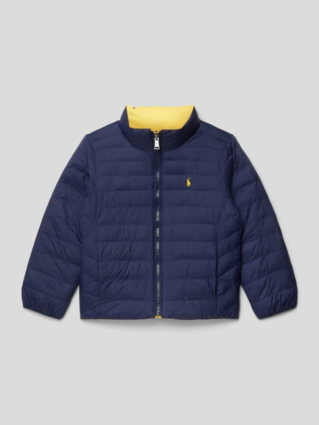 

Стеганая куртка двусторонняя, модель «ТЕРРА» Polo Ralph Lauren, темно-синий