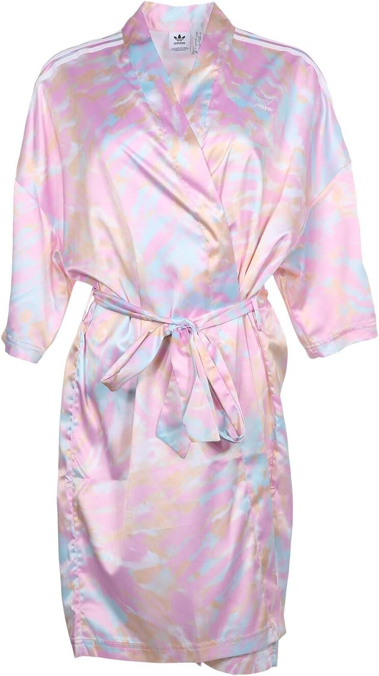 

Кимоно Psychedelic Summer Kimono adidas, цвет White/True Pink/Vapor Blue