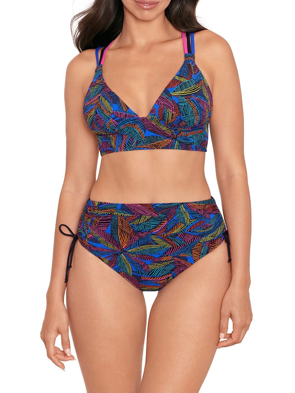 

Лиф бикини Lilyhue Bridgette Skinny Dippers, разноцветный, Коричневый