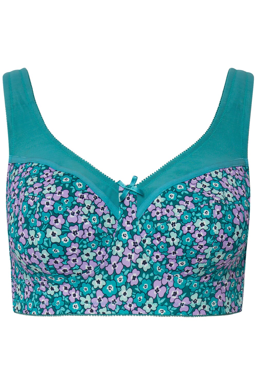 

Бюстгальтер с косточками Ulla Popken Entlastungs BH, цвет schwimmbad blau