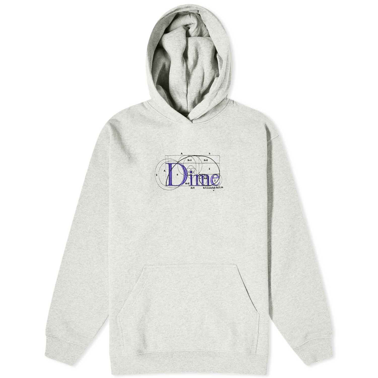 Худи Dime Classic Ratio, цвет Heather Grey