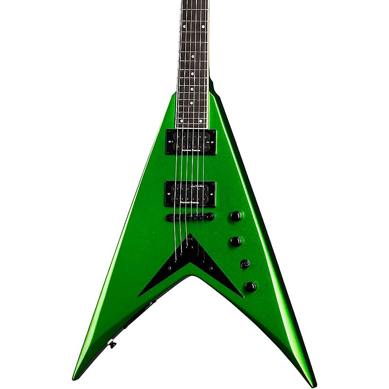 Электрогитара Kramer Dave Mustaine Vanguard Rust In Peace Electric Guitar Alien Tech Green