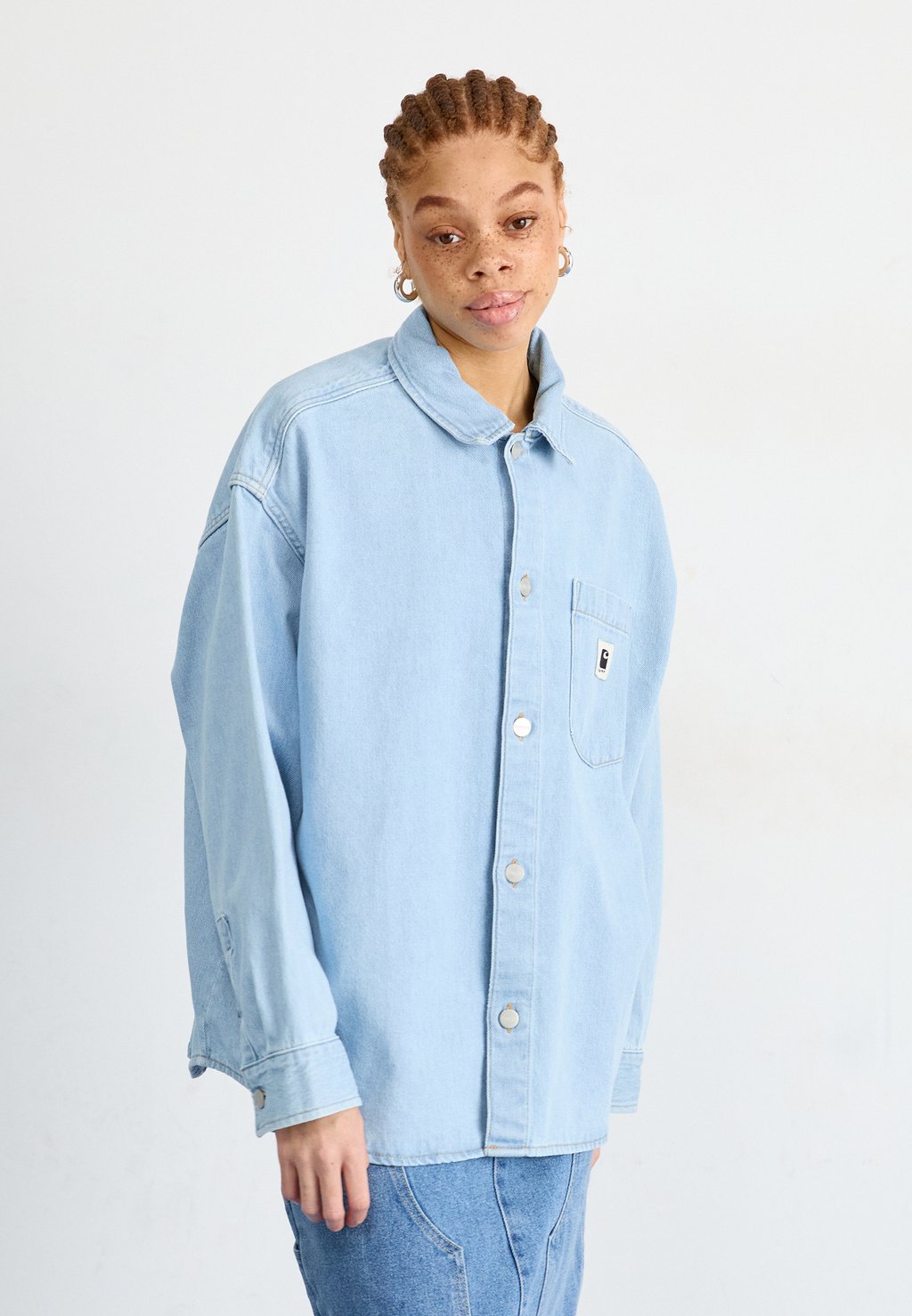 Блузка-рубашка ALTA Carhartt WIP, цвет blue