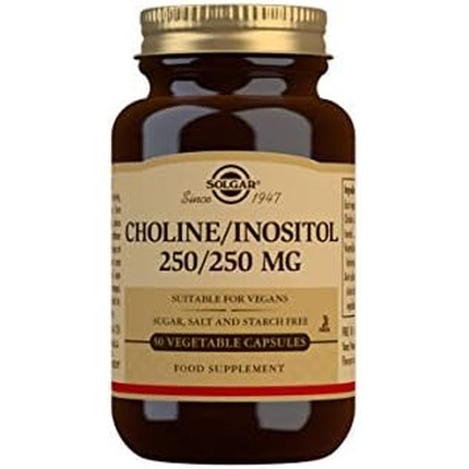 Холин/инозитол 250/250 мг, Solgar