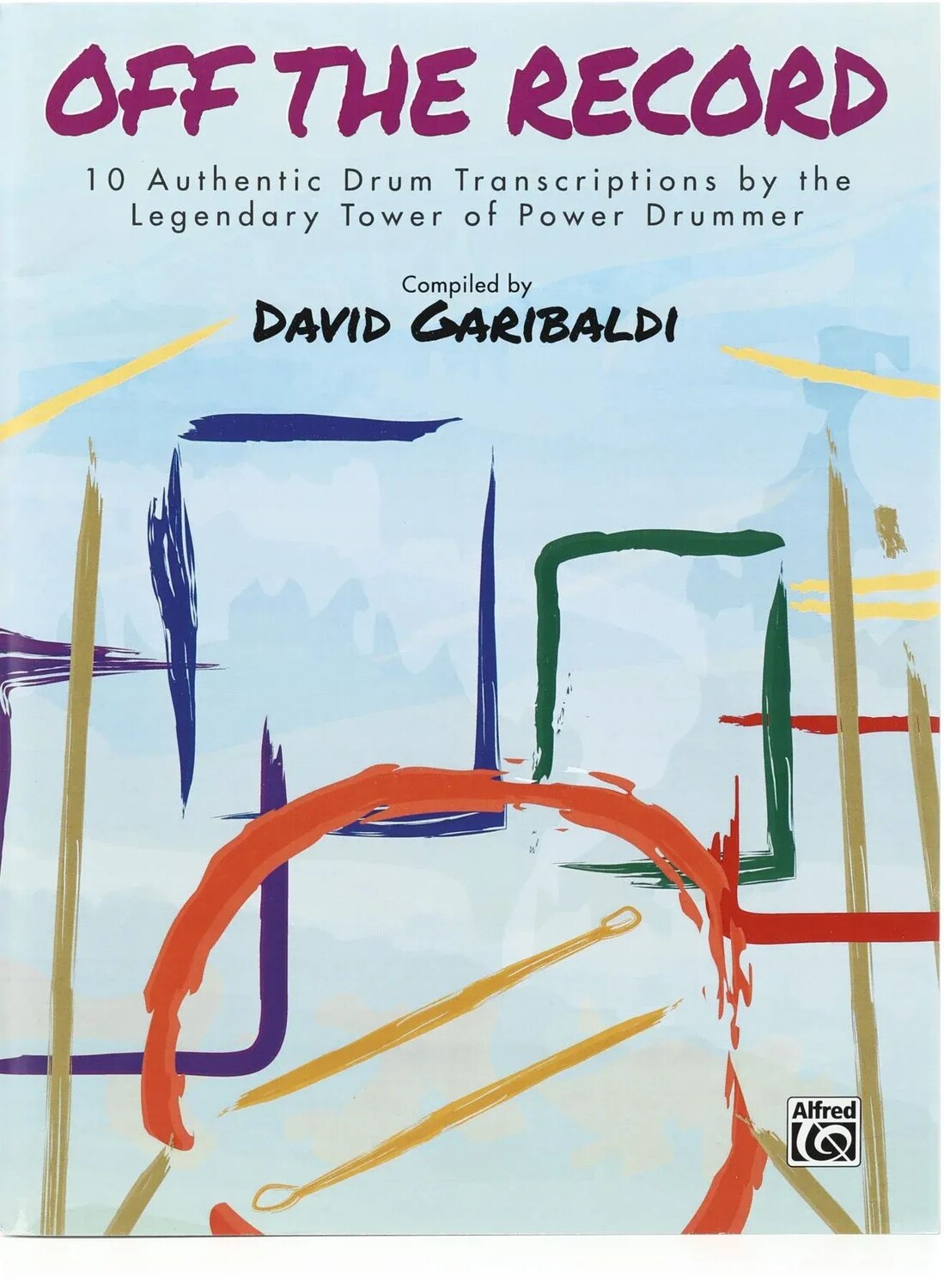 

Альфред Off the Record Tower of Power, нотная книга по игре на барабанах