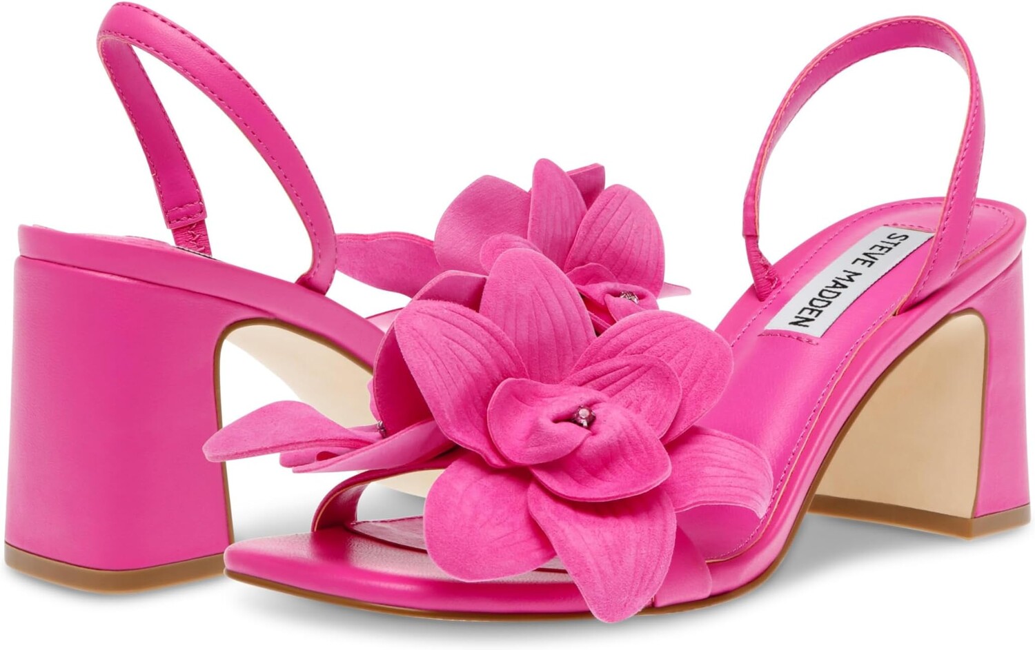 

Босоножки Farrie Steve Madden, цвет Pink Suede