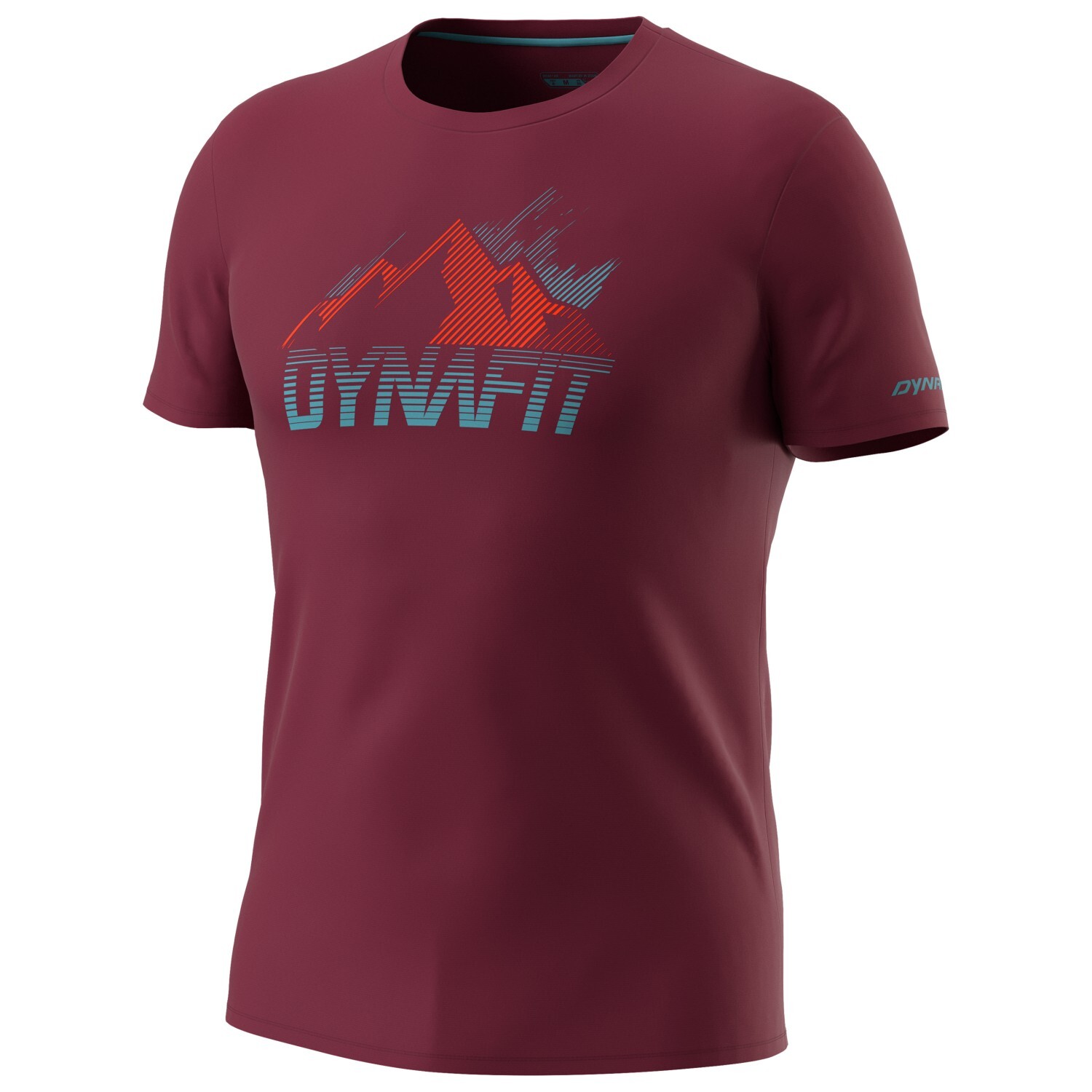 

Функциональная рубашка Dynafit Transalper Graphic S/S Tee, цвет Burgundy/8070