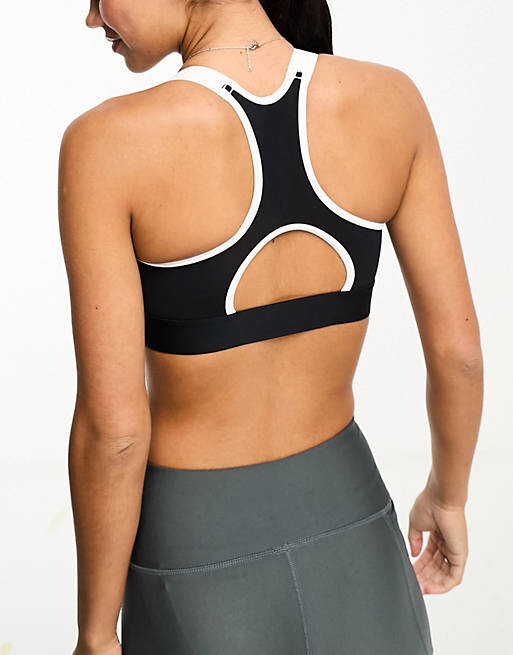 

Белый спортивный бюстгальтер с высокой поддержкой и принтом Under Armour HG Armor